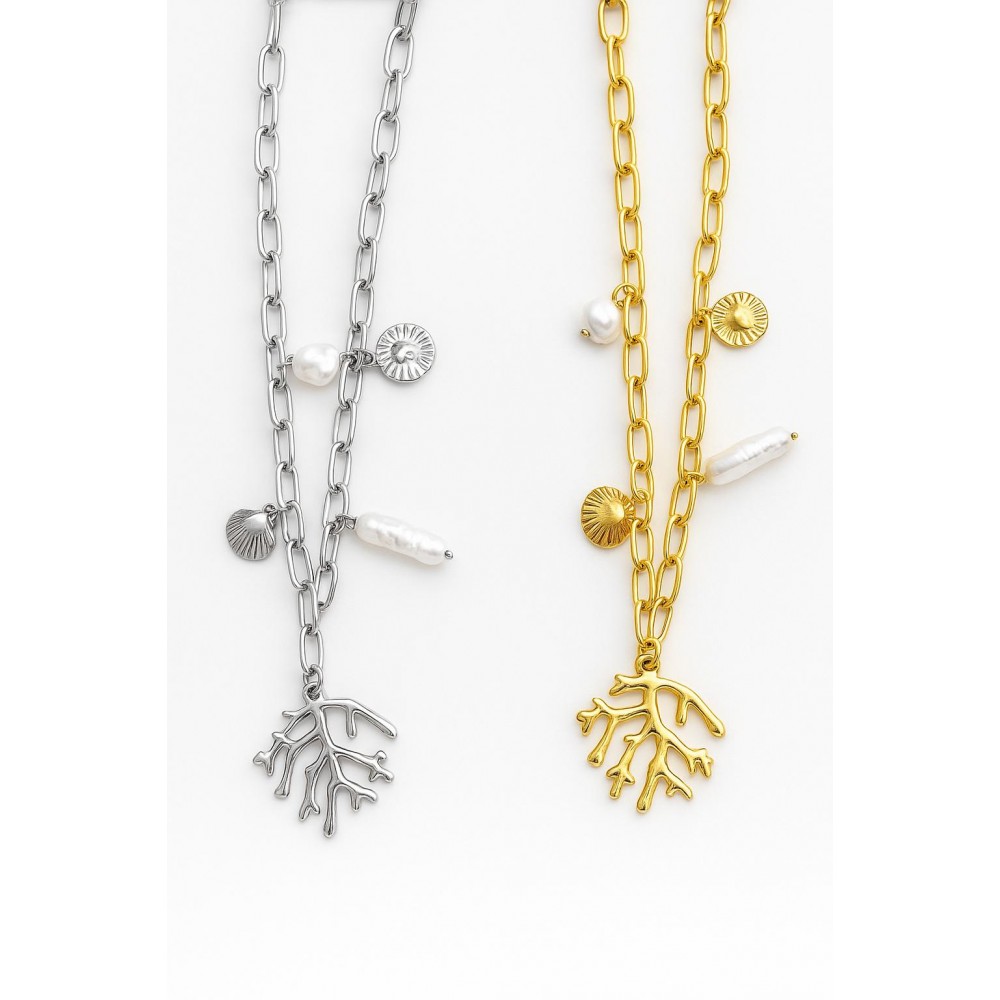 Κολιέ με Θαλάσσια Στοιχεία